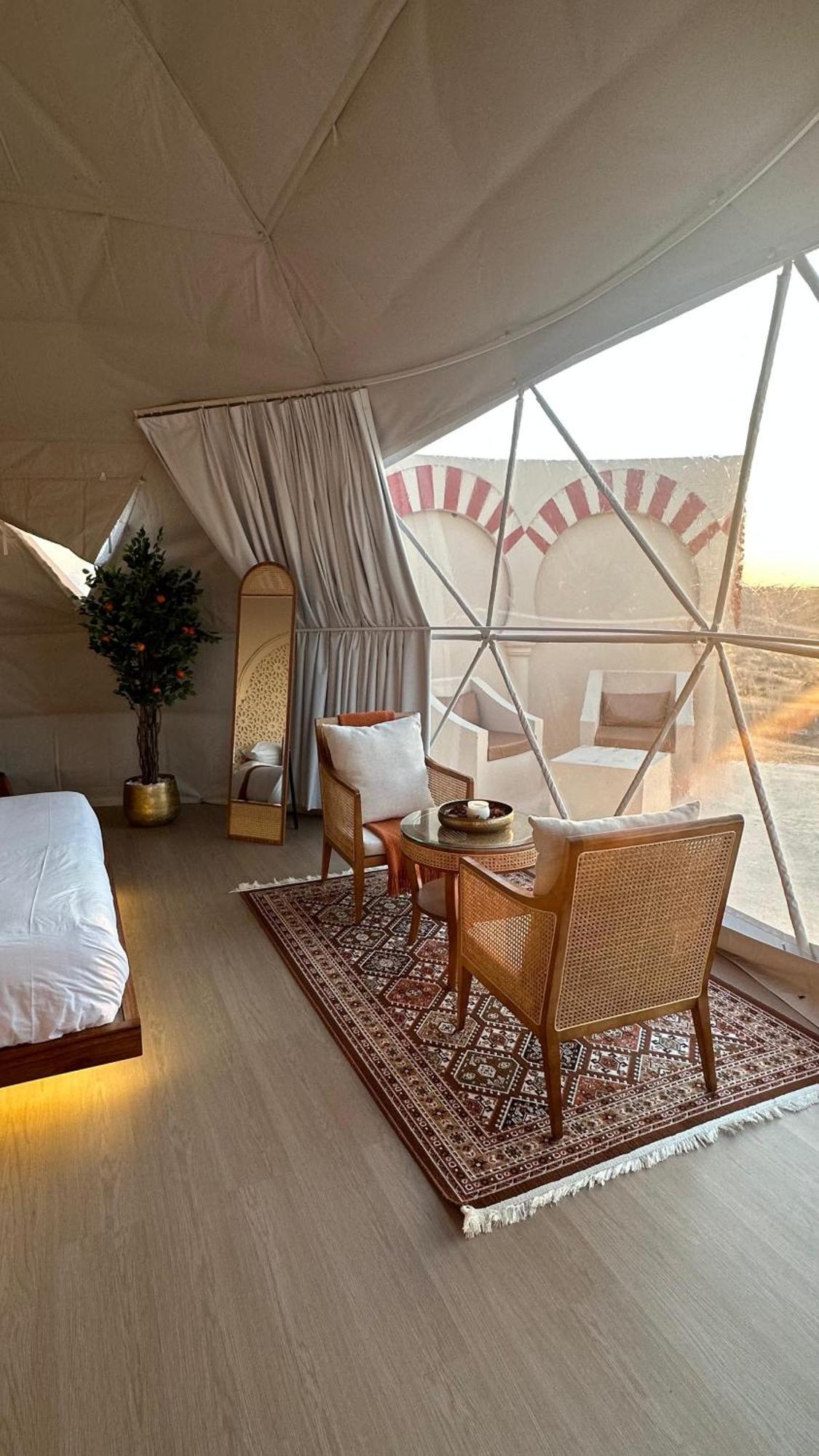 Bubbles Domes Private Cmp Hotel Al Wasil Room photo