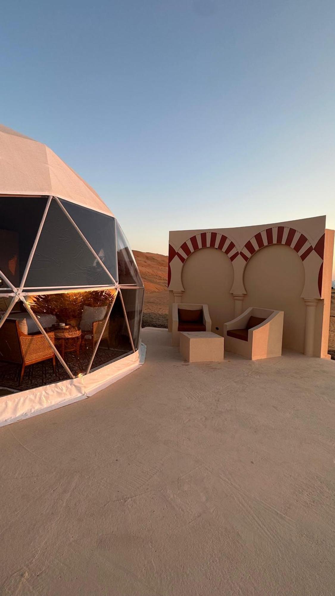 Bubbles Domes Private Cmp Hotel Al Wasil Room photo